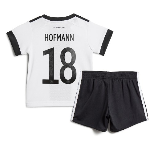 Otroški Nogometni dresi Nemčija Jonas Hofmann #18 Domači SP 2022 Kratek Rokav (+ Kratke hlače)